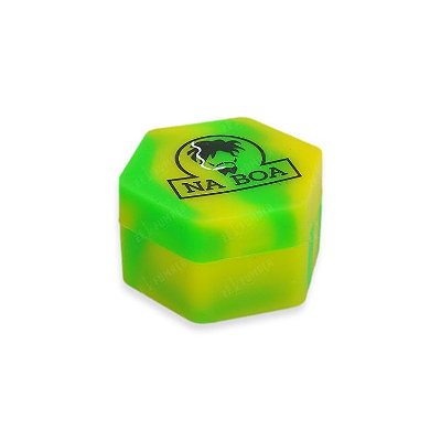 Slick Container Hexagonal Na Boa 26 ml - Verde Amarelo