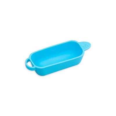 Cuia de Silicone Silly Dog Tray Small - Azul