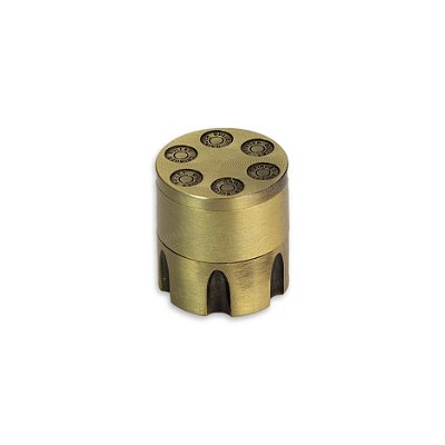 Dichavador de Metal Tambor 38 Mini - Dourado Envelhecido