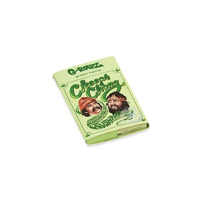 Seda G-Rollz Green Hemp 1 1/4 com Piteiras e Bandeja - Cheech & Chong 3