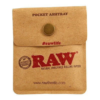 Cinzeiro Reutilizável - Pocket Ashtray RAW