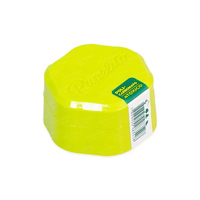 Dichavador de Policarbonato Papelito c/ Container - Amarelo