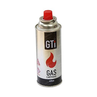 Gás GTI 420ml p/ Maçaricos e Fogareiros