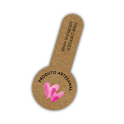 Nº 20 - Pague 40 Leve 60 Lacres Adesivos - Produto Artesanal
