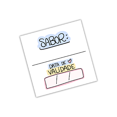 48 Adesivos - Sabor: e Validade: