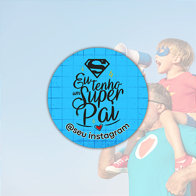 48 Adesivos Dia dos Pais - Modelo 3