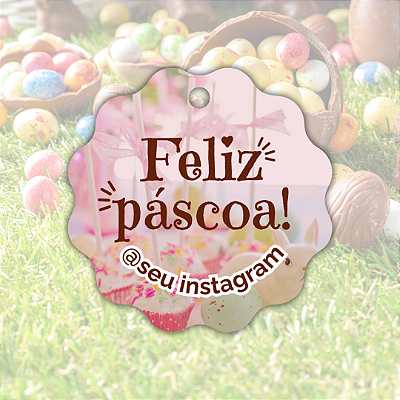 50 Tags Páscoa - Modelo 4