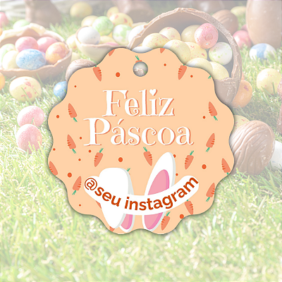 50 Tags Páscoa - Modelo 5