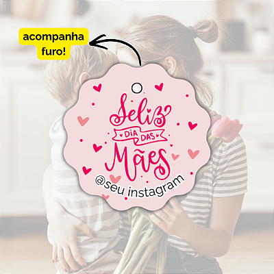 50 Tags Dia Mães- Modelo 1