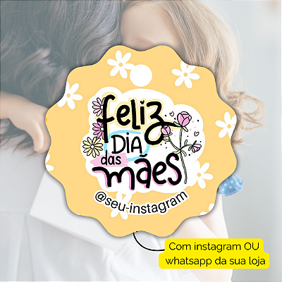 50 Tags Dia Das Mães 2024 - Modelo 11