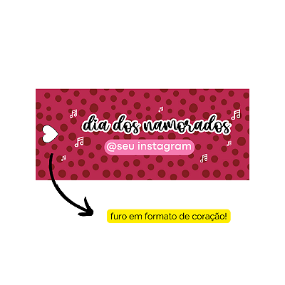 20 Tags Dia Dos Namorados - modelo 7