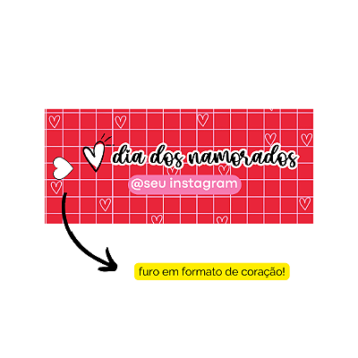 20 Tags Dia Dos Namorados - modelo 9