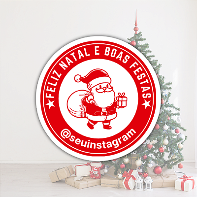 30 Adesivos Natal - Nº 8