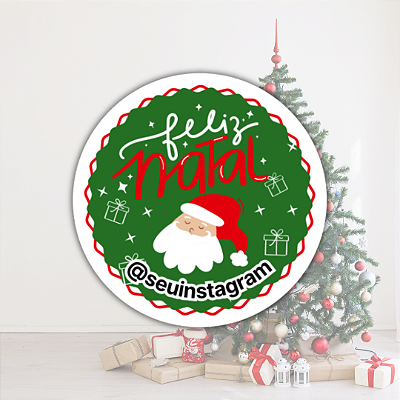 30 Adesivos Natal - Nº 9
