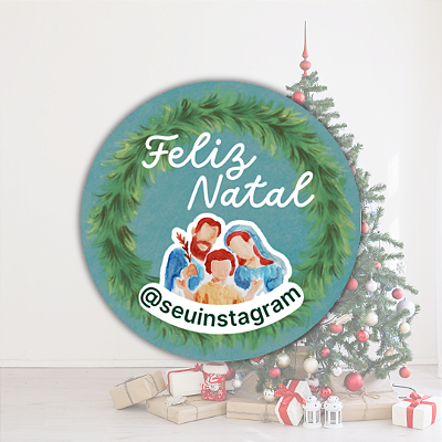 30 Adesivos Natal - Nº 17