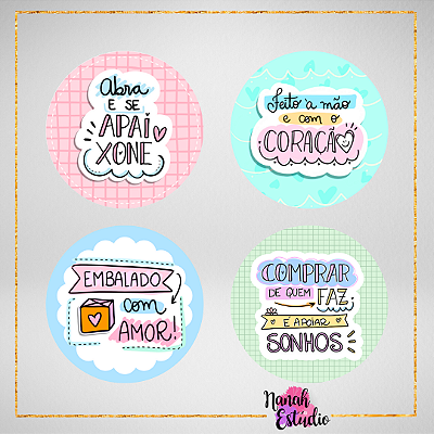 Nº 1 - Combo 240 Adesivos de Embalagem