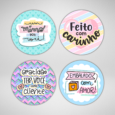 Nº 2 - Combo 240 Adesivos de Embalagem