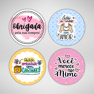 Nº 3 - Combo 240 Adesivos de Embalagem