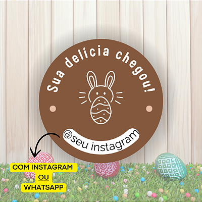 48 Adesivos Páscoa 2025 - Modelo 9