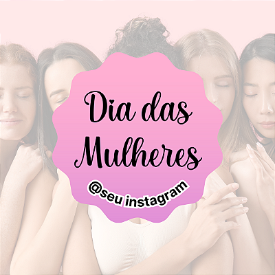 Nº 5 - 48 Adesivos Dia Das Mulheres