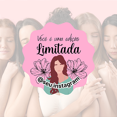 Nº 2 - 48 Adesivos Dia Das Mulheres