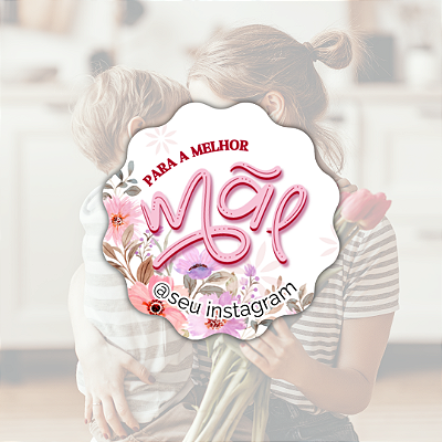 48 Adesivos Mães - Modelo 4