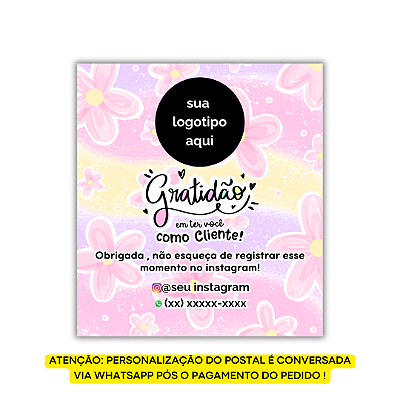 Nº 1 - Postal Personalizado