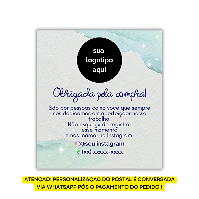 Nº 5 - Postal Personalizado
