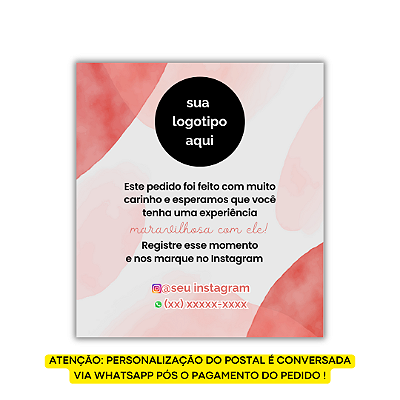 Nº 6 - Postal Personalizado