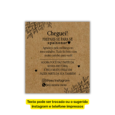 Nº 8 - Postal Personalizado