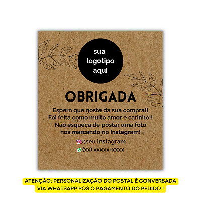 Nº 9 - Postal Personalizado
