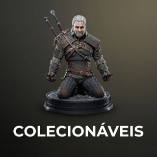 Mini banner colecionaveis