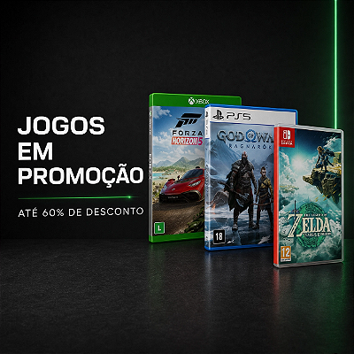 Mini banner Jogos em promoção