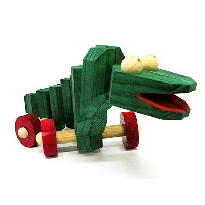 Brinquedo de madeira articulado - Cavalo Marinho Atlantis - Ioiô de Pano  Brinquedos Educativos