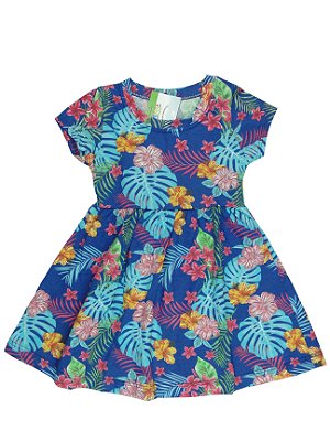 Vestido Floral - Tamanho 2