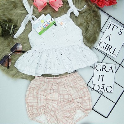 CONJUNTO CECILIA TAMANHO P AO GG