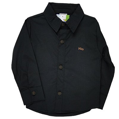 CAMISA SOCIAL MASC. JACK PRETA TAMANHOS A AO 8