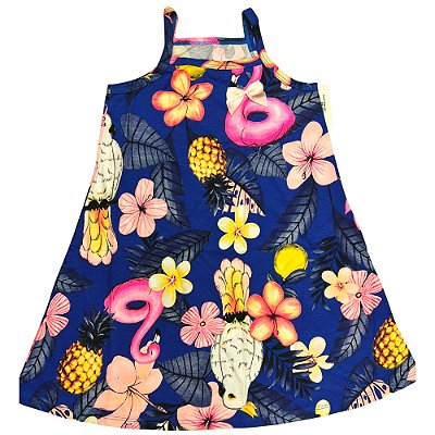 VESTIDO PIPA BY KYLY DE ALCINHA FLORAL