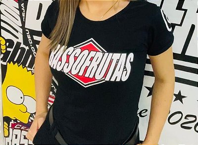 Camiseta Basso Frutas Original Baby Look