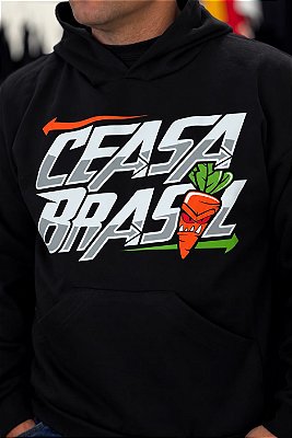 Casaco de Moletom Ceasa Brasil - Quem Tem Medo Pula Fora