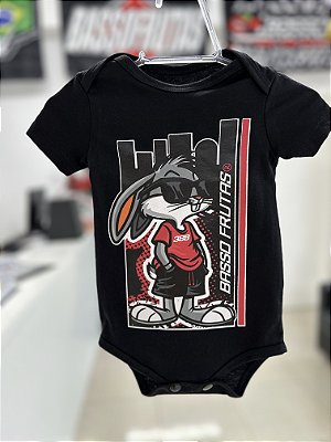Body Infantil Basso Frutas - Perna Longa