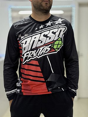 Camiseta Basso Frutas Manga Longa Dry Fit