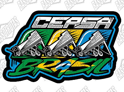 Adesivo Ceasa Brasil 48 x 29
