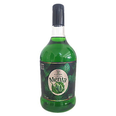 Licor Fino de Menta Alquimia 900 ml (vidro)