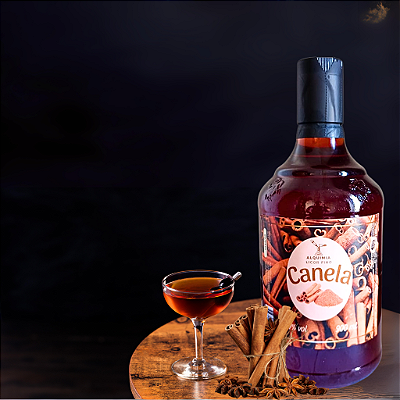 Licor Fino de Canela Alquimia 900 ml (vidro)