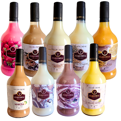 Licor Cremoso Alquimia 900 ml  Escolha o Sabor