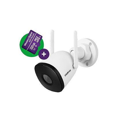 CAMERA MIBO INFRA IM5 SC WI-FI FULL HD COM MICRO SD 32GB - INTELBRAS