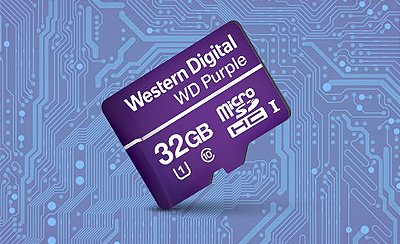Cartao Micro SD Purple Intelbras de 32GB para Sistemas de Seguranca Eletronica Intelbras, Cartões SD, Roxa, Único