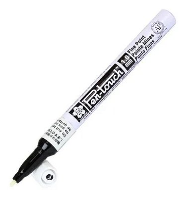 Caneta Permanente Tipo Spray Pen Touch - Sakura - 1 mm Branco