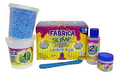 Fabrica De Slime Kimeleka Crunch Blue Acrilex - Artkids